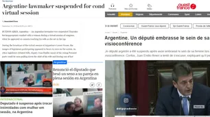 Escándalo sexual: así reflejaron los medios internacionales el caso de Juan Ameri