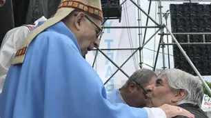 El obispo de Luján dijo que no hubo "intencionalidad política" en la misa con Moyano
