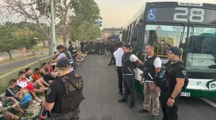 Videos: así fue la brutal pelea entre dos facciones de la barra de River que terminó con 30 detenidos