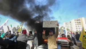 Atacan la embajada de Estados Unidos en Bagdad