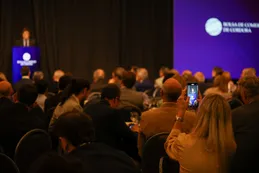 Milei en Córdoba: euforia entre legisladores aliados por discurso del presidente en la Bolsa de Comercio