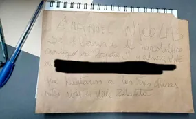 Triple crimen de Florencio Varela: la carta anónima sobre el presunto cómplice del narco "Pequeño J"