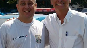 Descubren una foto de Bolsonaro con el presunto asesino de la concejal Marielle Franco
