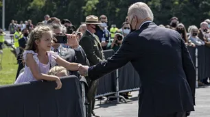 20 años del 11S: Biden encabezó el sentido acto de homenaje a las víctimas en Nueva York