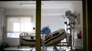 Manuel Piris, enfermero del Hospital Regional de Río Gallegos: "Tenemos capacidad para 14 camas"