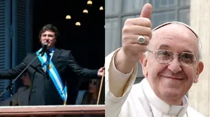 El papa Francisco dijo que esta "listo" para iniciar un diálogo con Javier Milei