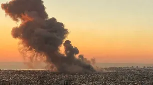 Israel anuncia que bombardeó el cuartel general de Hezbolá en un suburbio de Beirut