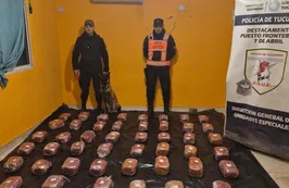 La Policía de Tucumán incautó 48 kilos de marihuana y detuvo a dos mujeres