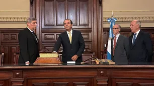 Horacio Rosatti le tomó juramento a Manuel García-Mansilla como ministro de la Corte Suprema de Justicia