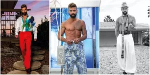 En medio del coronavirus, Ricky Martin calienta las redes con una producción de moda