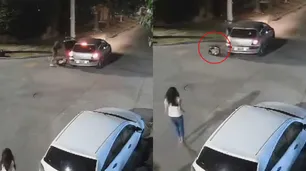 "Fue un momento de terror": robaron un auto y tiraron a su beba al piso mientras escapaban