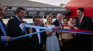 Con Massa, Trotta y Fabiola Yáñez se inauguró la Escuela Secundaria de Innovación en Misiones