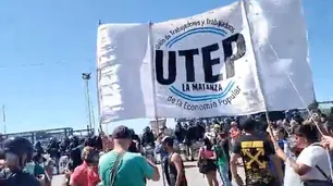 Gendarmería desalojó con gases una protesta frente al depósito de Mercado Libre en La Matanza