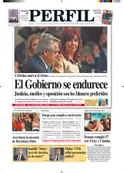 La tapa del Diario PERFIL de este domingo 7 de marzo de 2021