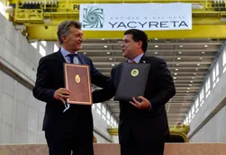 Macri firmó un acuerdo con Paraguay por la deuda de Yacyretá