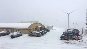 Cómo se vive el invierno en una mina a 4.000 metros de altura y 35° bajo cero