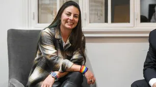 Feminista de "pañuelo celeste": en 2018 Ayelén Mazzina se manifestó en contra del aborto legal