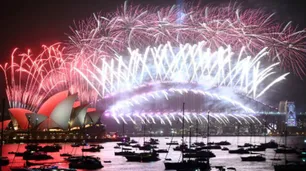 FOTOS | De Moscú a París: los primeros y más impactantes festejos de 2020
