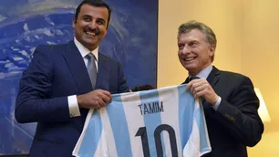 El "gran encuentro" de Mauricio Macri con Javier Mascherano y otros futbolistas en Qatar