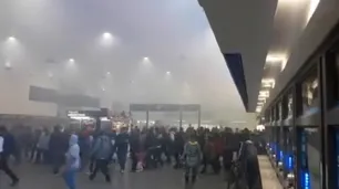 Nube de humo en la estación Once: investigan si es tóxico