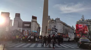 Otro día de caos y manifestaciones en el centro porteño