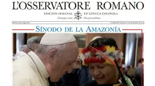 La edición especial de L'Osservatore Romano con motivo de la Asamblea Especial del Sínodo de Obispos