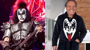 La confusión viral de Gene Simmons con un meme de Julio Iglesias relacionado a Batakis