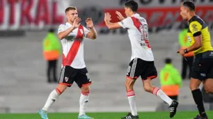 River le ganó a Gimnasia y sigue como líder