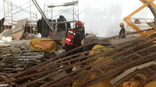 Trágico derrumbe en Ezeiza: un muerto y diez heridos