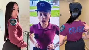 La oficial que subía "contenido hot" con el uniforme fue despedida de la Policía de la Ciudad