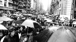 El adiós a Maradona se suma a los funerales más impactantes de la Argentina