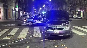Seis heridos en un choque durante la madrugada en Belgrano y Combate de los Pozos