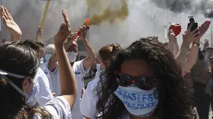Protestas y disturbios en Francia en plena cuarentena contra el racismo