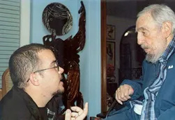 Aparecen fotos de Fidel luego de seis meses de ausencia
