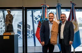 Llaryora recibió a Jalil: "La integración regional es fundamental para el desarrollo"