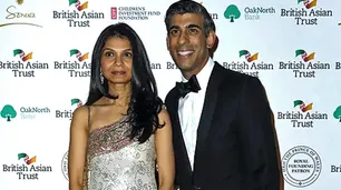 Quién es Akshata Murty, la multimillonaria esposa del flamante primer ministro británico Rishi Sunak