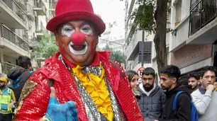 Quién es el payaso kirchnerista Tuerquita, rival del macrista Mago sin dientes