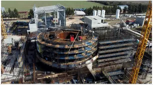 El gobierno cortó el presupuesto para la construcción de la central nuclear Carem y peligra el trabajo de 570 empleados