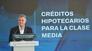 Jorge Macri anunció créditos hipotecarios para la clase media de CABA