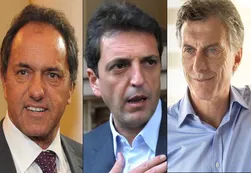 Massa y Scioli pelean el primer lugar, pero Macri crece en intención de voto