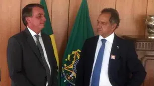 Daniel Scioli: "¿Bolsonaro racional? Yo no califico presidentes"