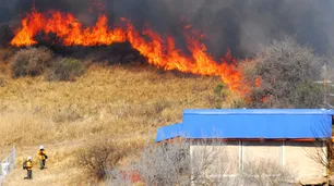 Incendios en San Luis: fueron arrasadas casi 100 mil hectáreas en diez días