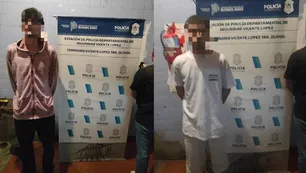 Vicente López: detuvieron a los dos jóvenes que se filmaron robando un patrullero