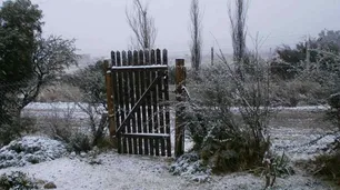 Llegó el invierno: las sierras cordobesas experimentaron la primera nevada del 2021