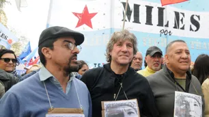 Boudou solo recibió el apoyo de sus "incondicionales" tras la condena