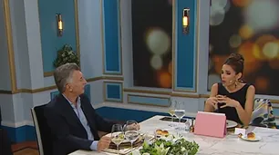 Macri cenó con Juana Viale y dijo que "Cristina Kirchner es una mujer de mucho sufrimiento"