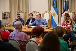 Villa María: Accastello reunió a los dirigentes gremiales para crear el "Consejo del Trabajo" y mejorar los servicios municipales