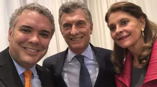 Los lazos de Mauricio Macri e Iván Duque, un presidente de corte PRO