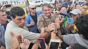 Actos multitudinarios de Lula y de Jair Bolsonaro en Salvador de Bahía
