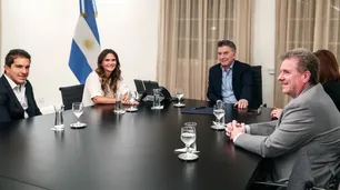 El presidente Mauricio Macri recibió a Amalia Granata en la quinta de Olivos